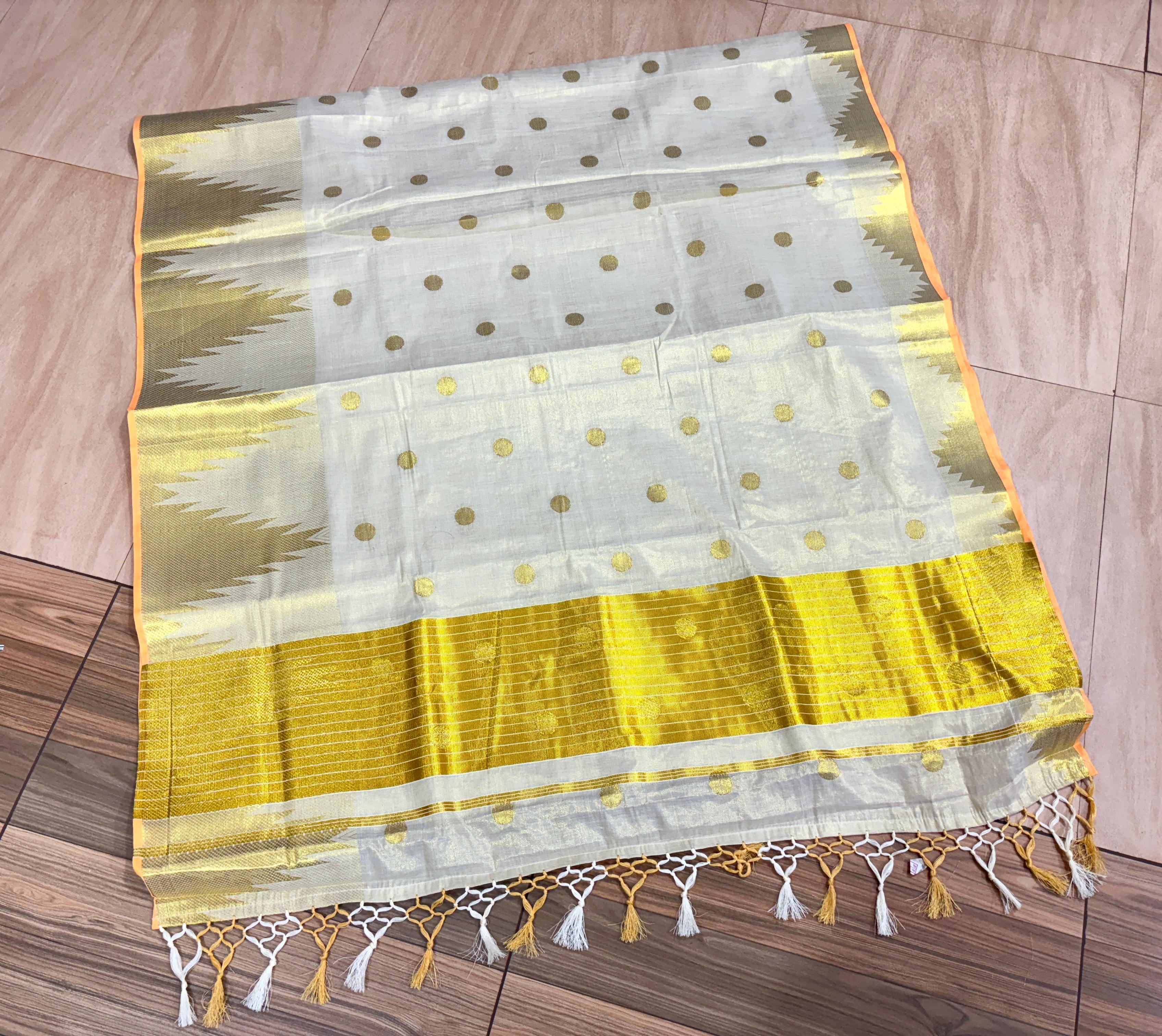 Kaavyam , Handloom Replica tissue saree