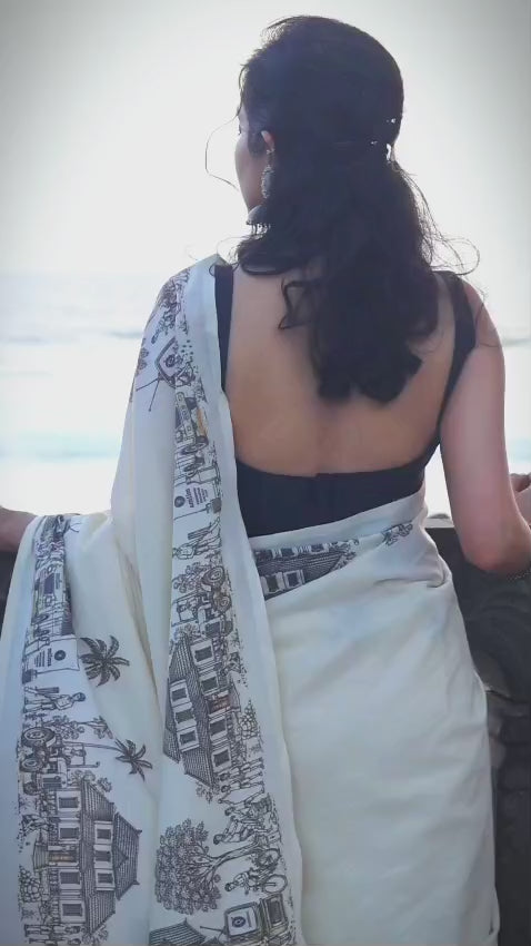 Gramam : Pure cotton digital printed